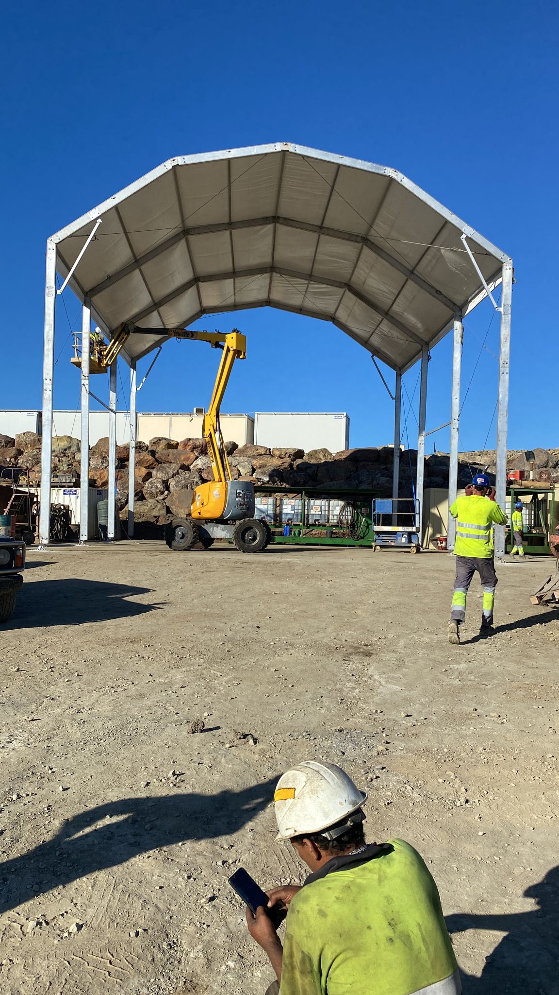 Carpa metales siderúrgicos almacenamiento bobinas GWD
