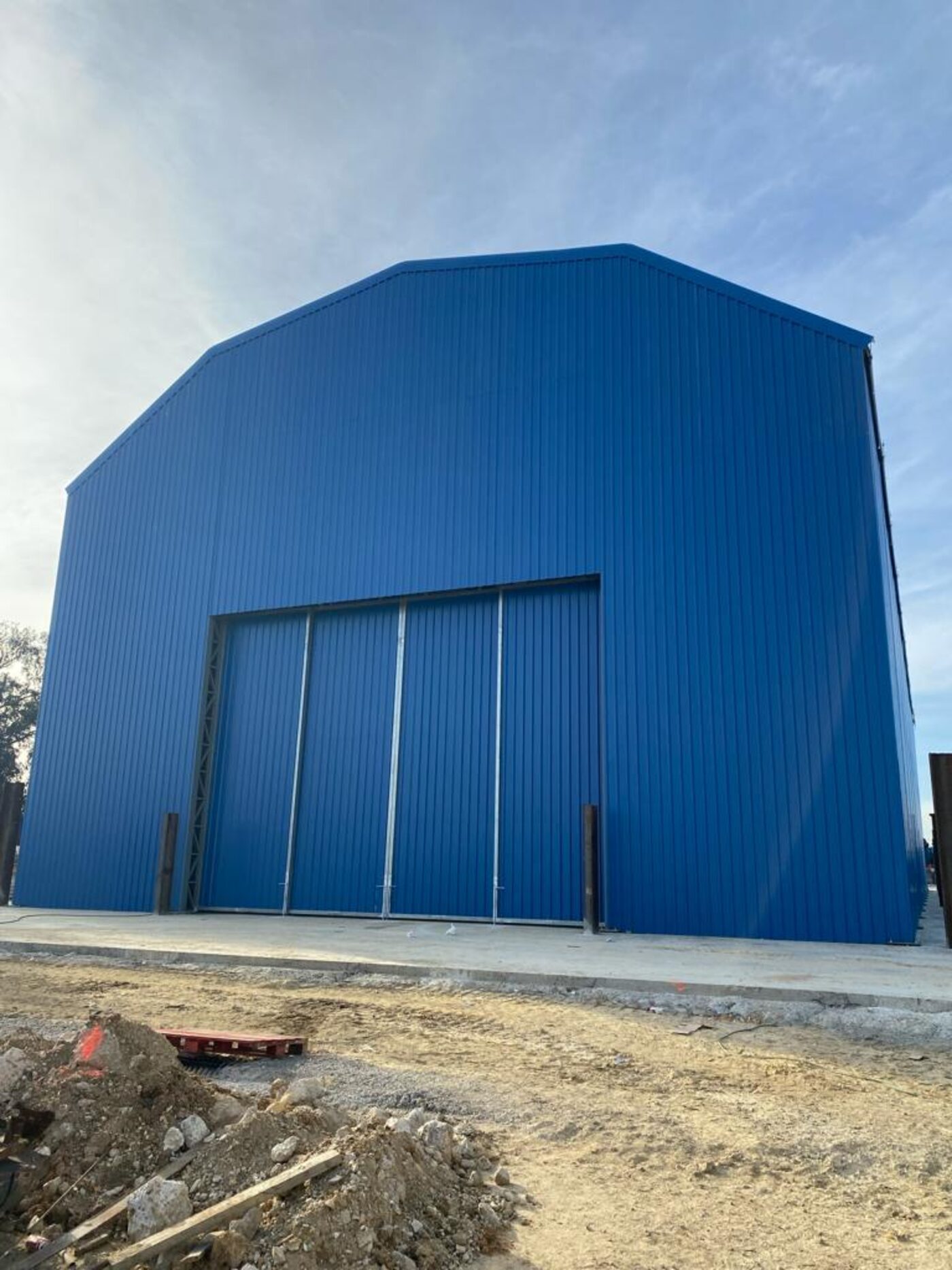 Carpas industriales a medida para sector siderúrgico y reciclaje en Sevilla — GWD
